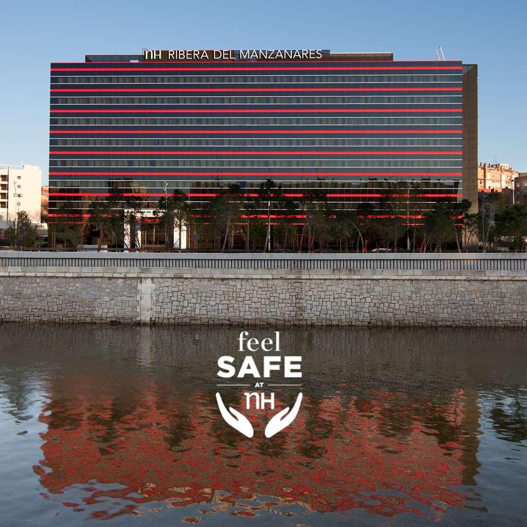 Nh Ribera Del Manzanares Hotel Мадрид Екстериор снимка